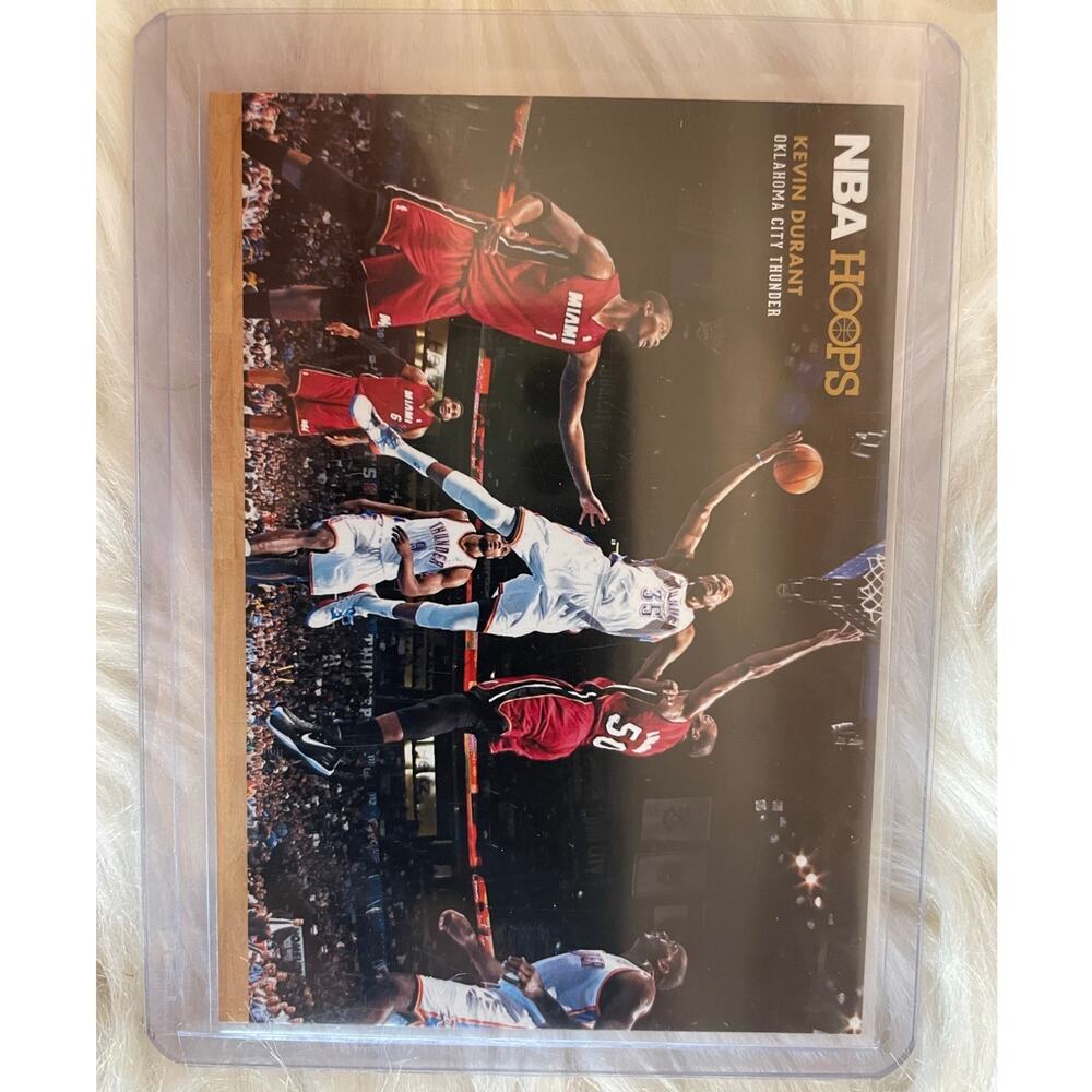 NBA Hoops Kevin Durant No 35 Oklahoma City Thunder Trading Card Collector #16